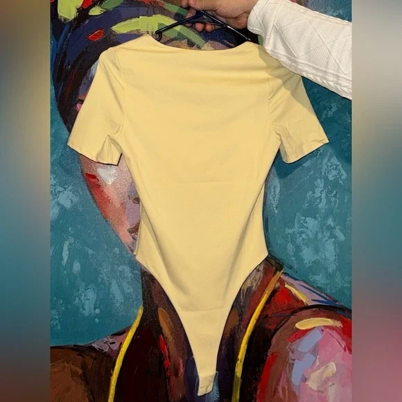 Lizette collection yellow bodysuit - Picture 2 of 6